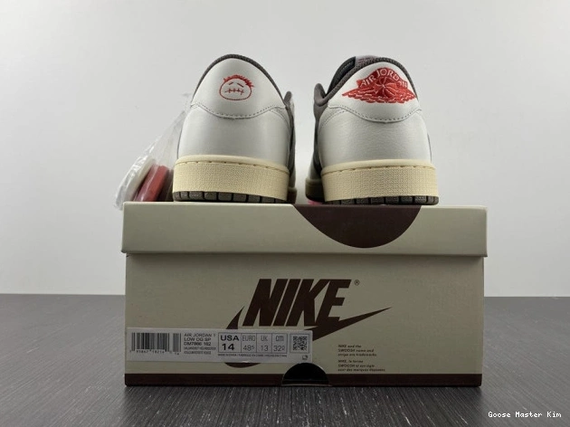 Low Air 1 Scott Jordan Travis DM7866-162 Jordan Air x Retro 0809